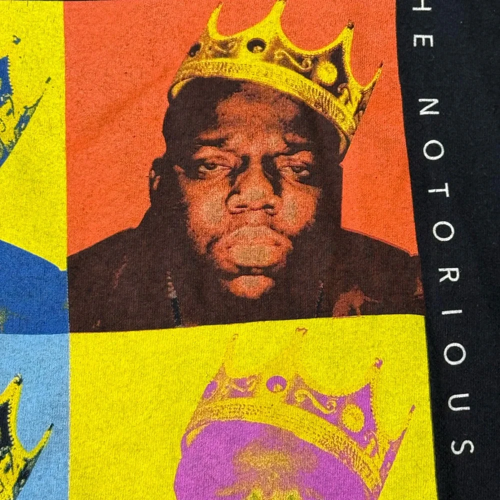 Notorious BIG‎ graphic Tee XL Black